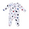 Angel Dear Angel Dear Hockey Stripe 2 Way Zipper Footie