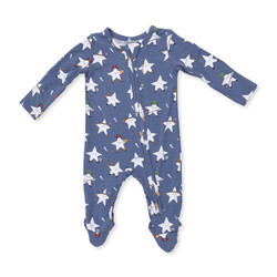 Angel Dear Angel Dear Sports All Stars Glow in the Dark 2 Way Zipper Footie