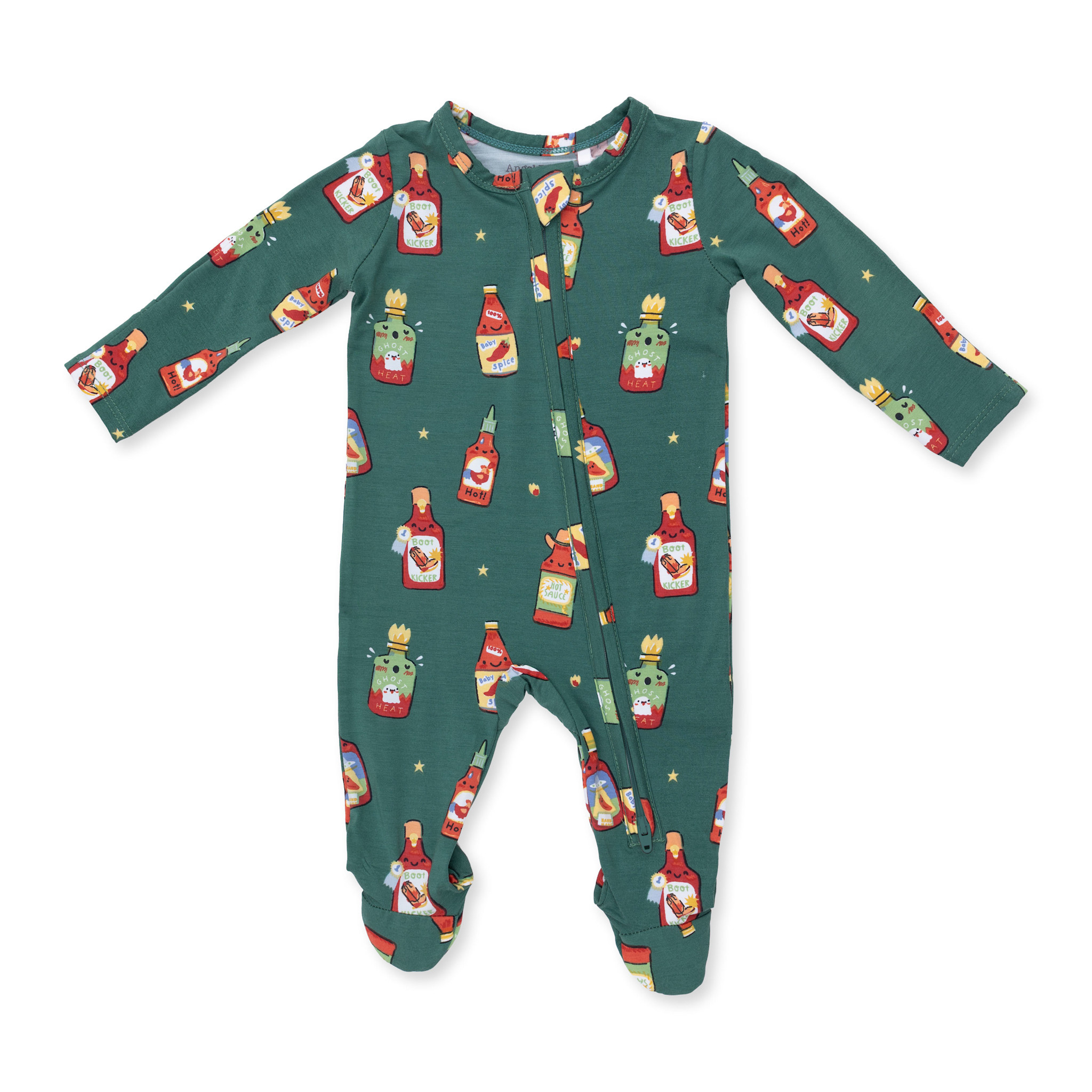 Angel Dear Angel Dear Spice Spice Baby 2 Way Zipper Footie