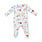 Angel Dear Angel Dear Breakfast Club Blue 2 Way Zipper Footie