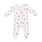 Angel Dear Angel Dear Spa Dogs 2 Way Ruffle Back Zipper Footie