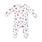 Angel Dear Angel Dear Winter Sports Dogs Pink 2 Way Ruffle Back Zipper Footie