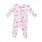 Angel Dear Angel Dear Princess Unicorns and Castle 2 Way Ruffle Back Zipper Footie