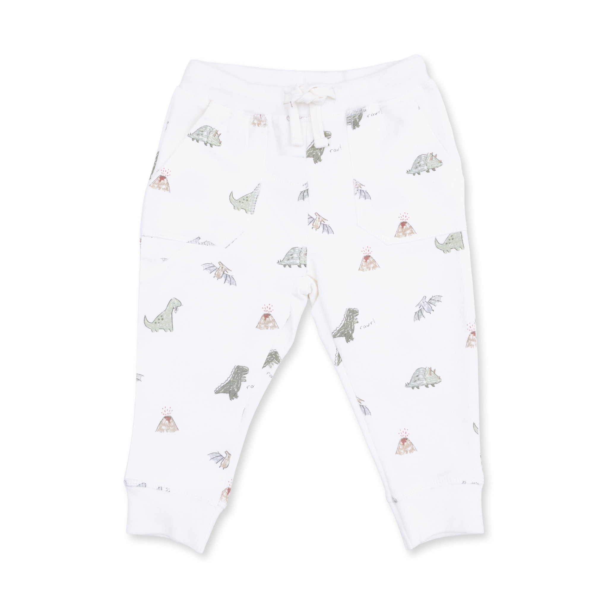 Angel Dear Angel Dear Dinos French Terry Jogger Pant