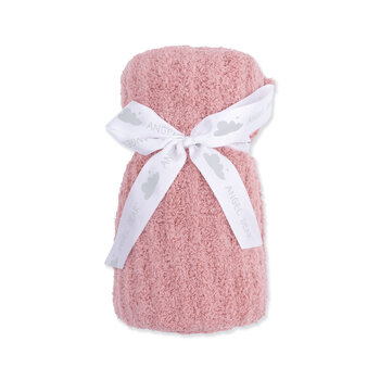 Angel Dear Angel Dear Chenille Rose Blanket With Striped Texture
