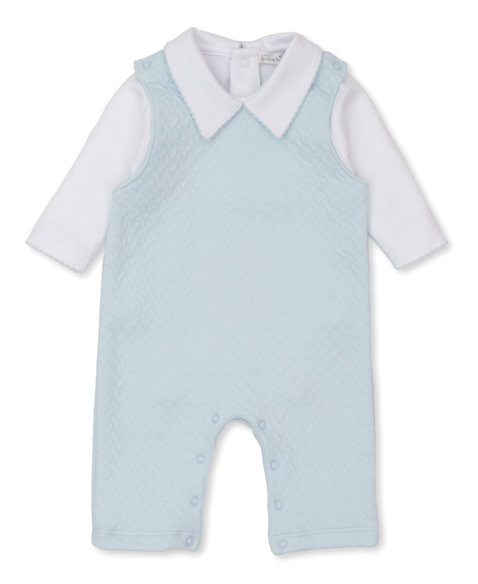 kissy kissy Kissy Kissy Classic Jacquard Overall Set