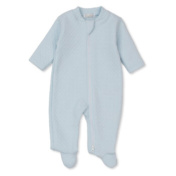 kissy kissy Kissy Kissy Classic Jacquard Zip Footie