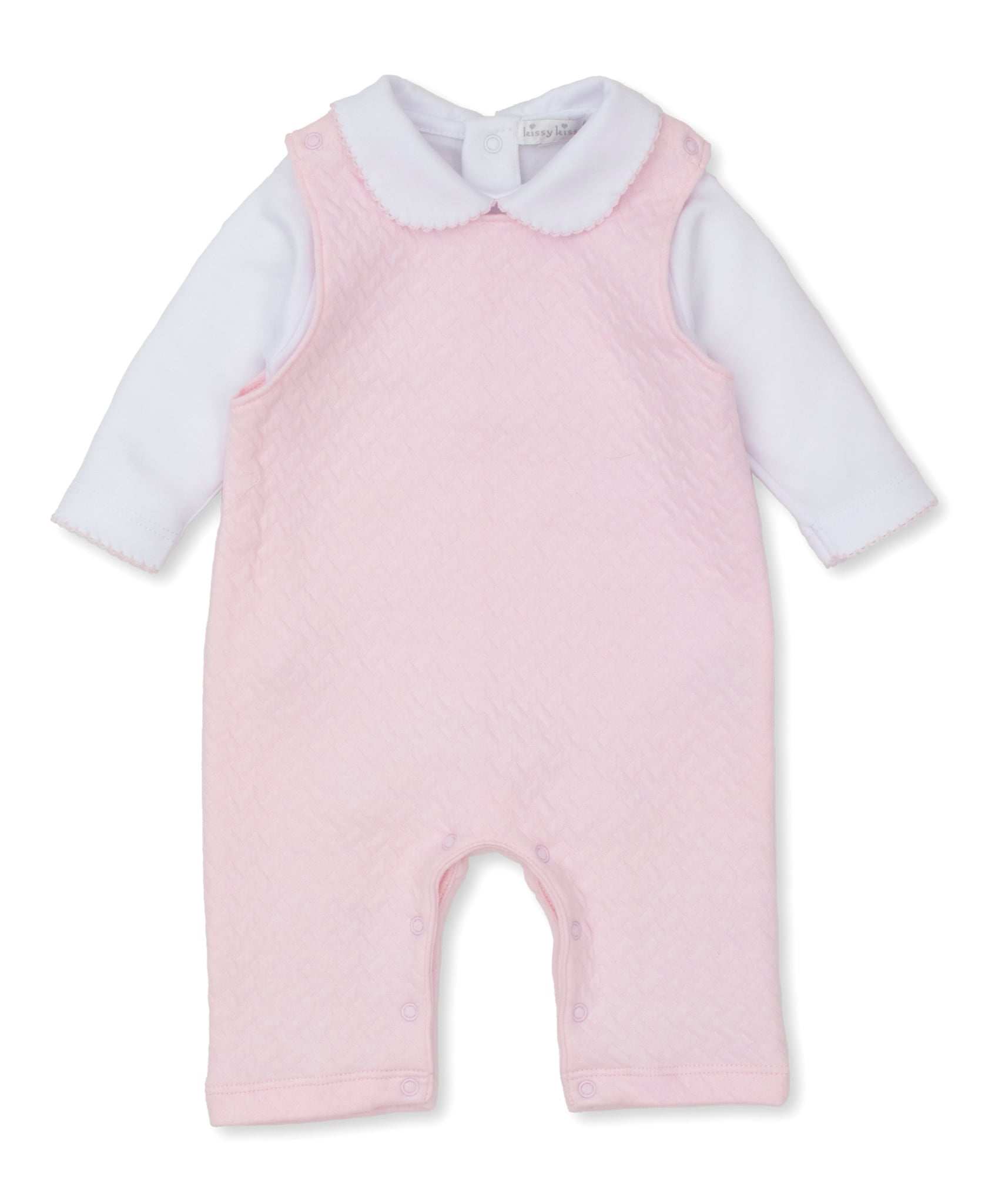 kissy kissy Kissy Kissy Classic Jacquard Overall Set