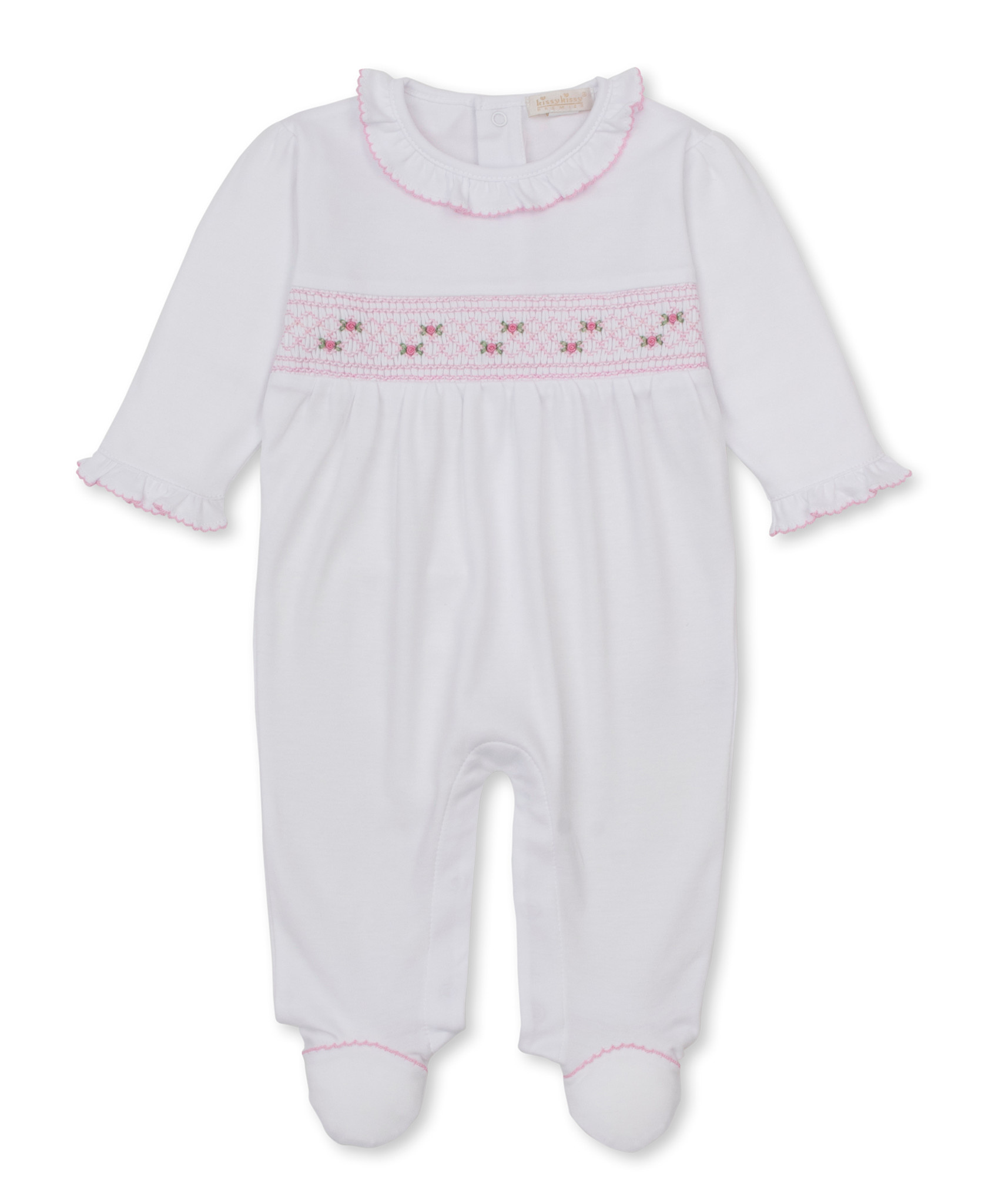 kissy kissy Kissy Kissy CLB Footie with Hand Smock