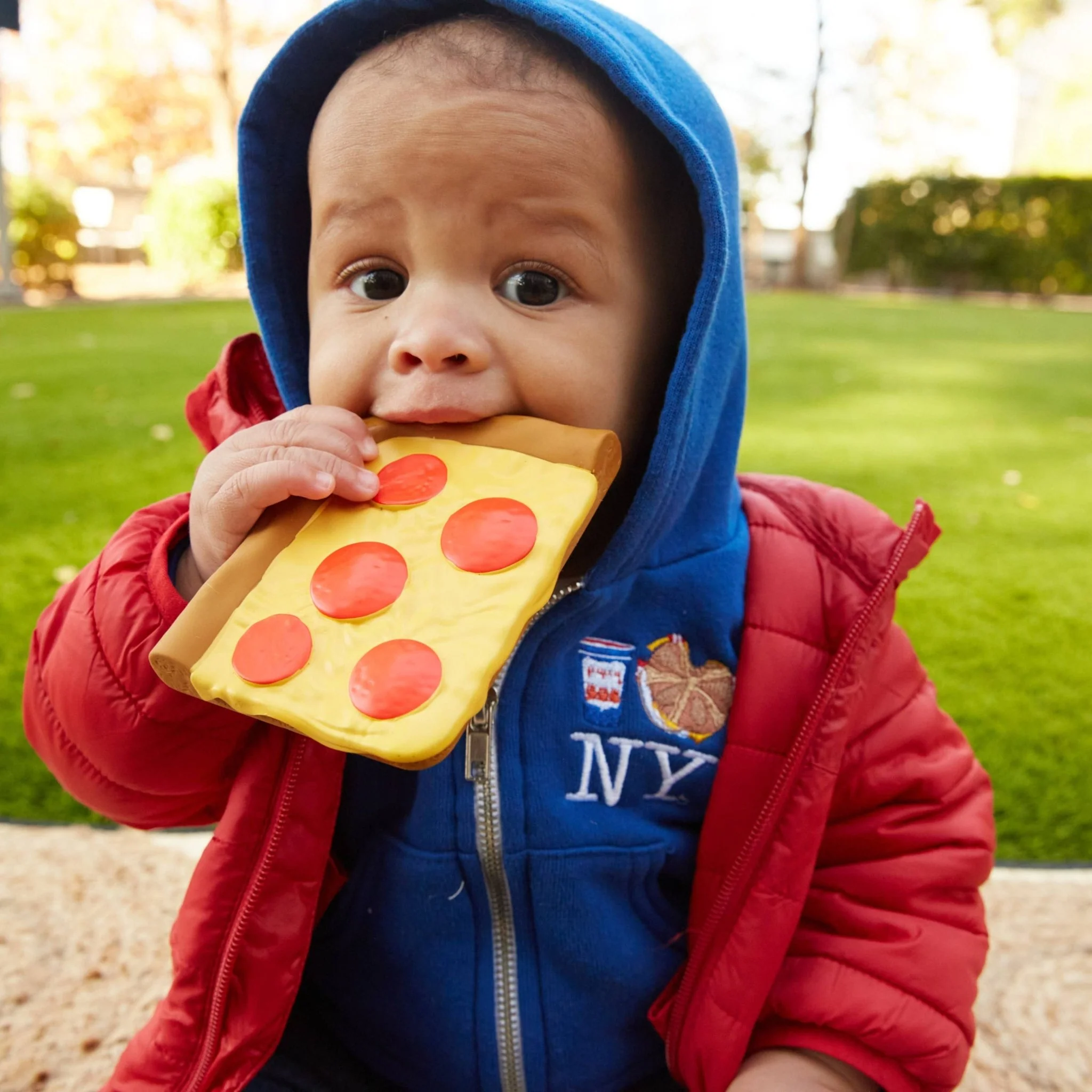 Cameron’s Corner Pepperoni Slice Teether