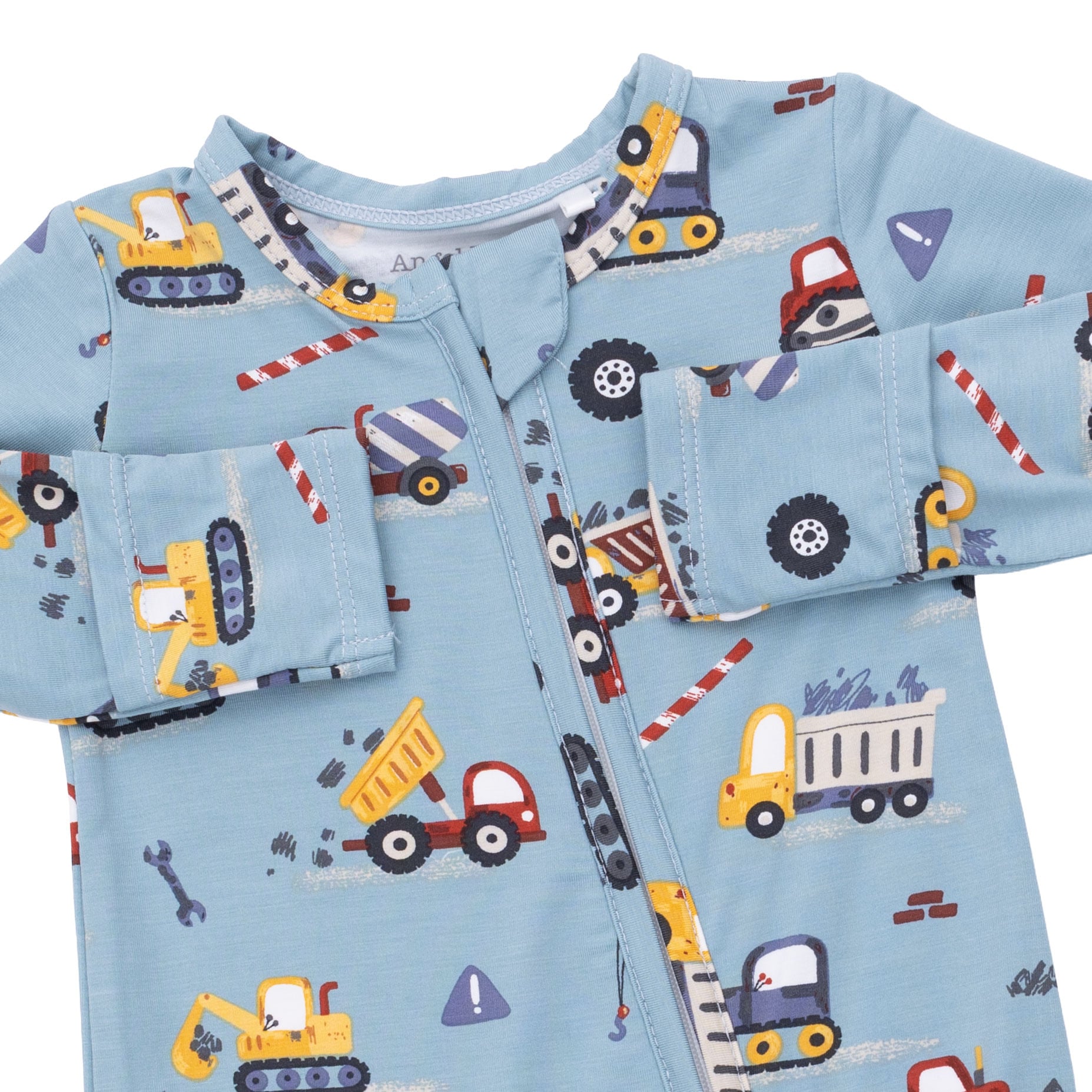 Angel Dear Angel Dear Crayon Construction 2 Way Zipper Footie