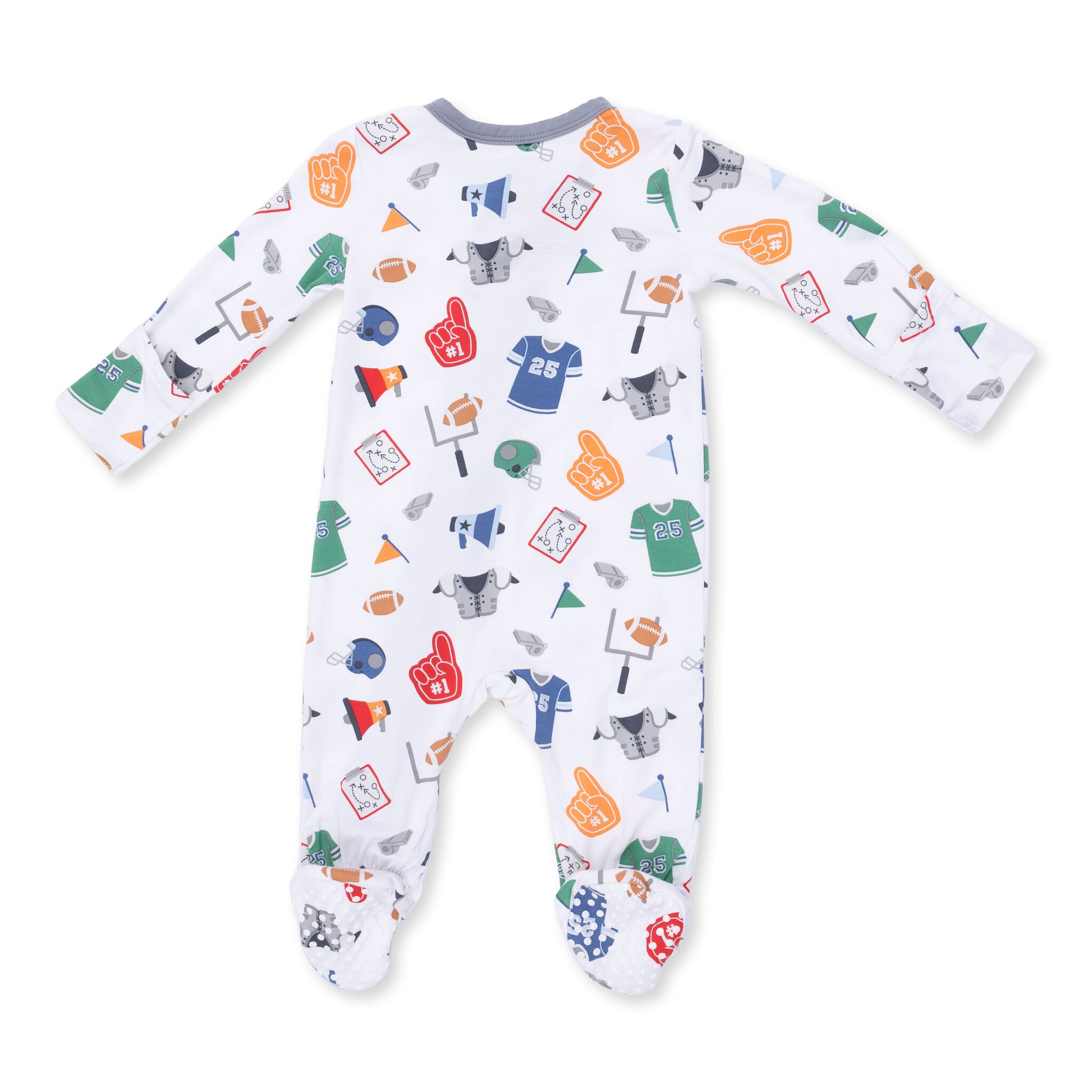 Angel Dear Angel Dear Game Day 2 Way Zipper Footie