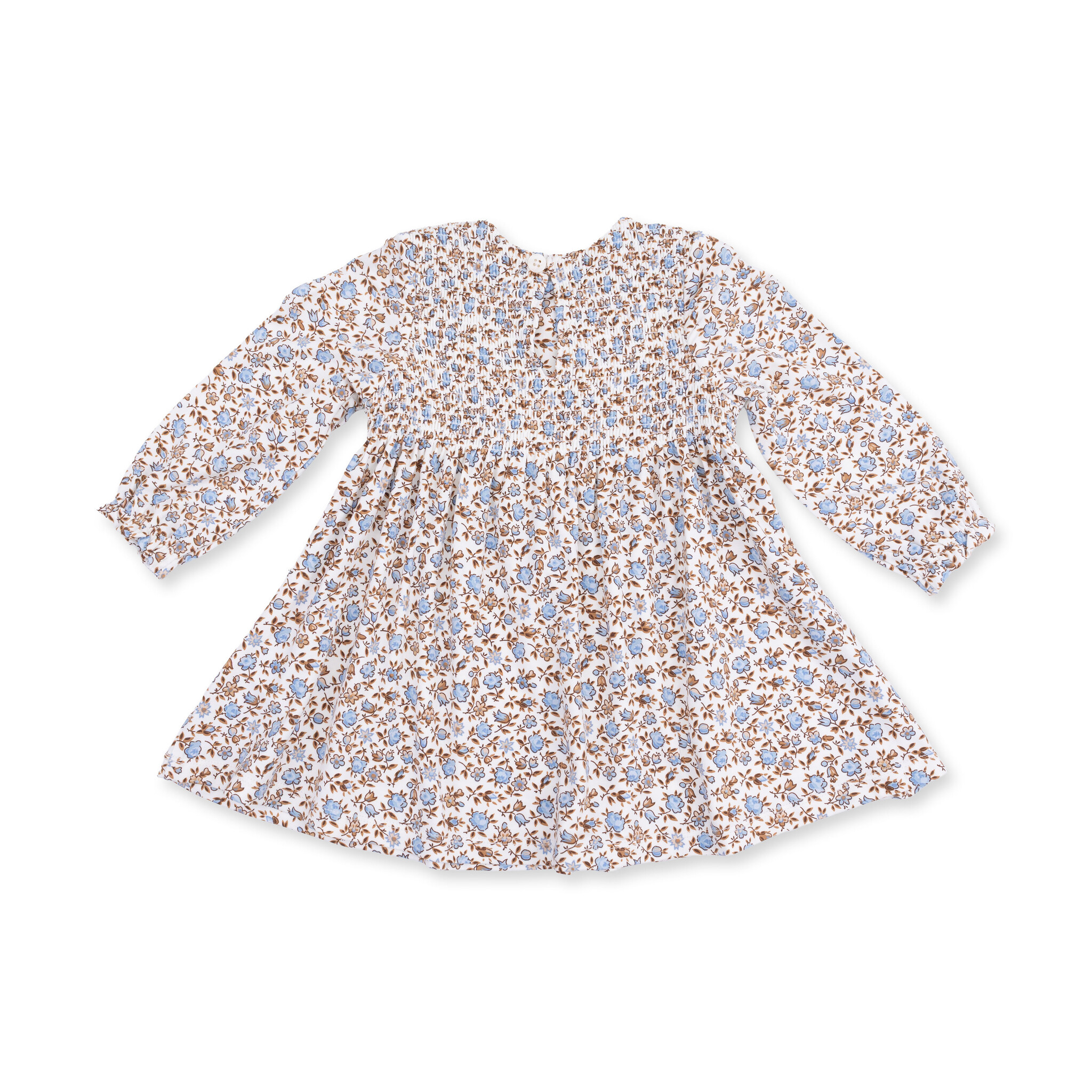 Angel Dear Angel Dear Hazel Floral Caitlyn Smocked Bodice Dress And Bloomer