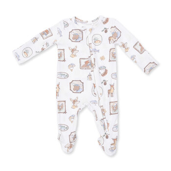 Angel Dear Angel Dear Woodson's Family Cabin 2 Way Zipper Footie
