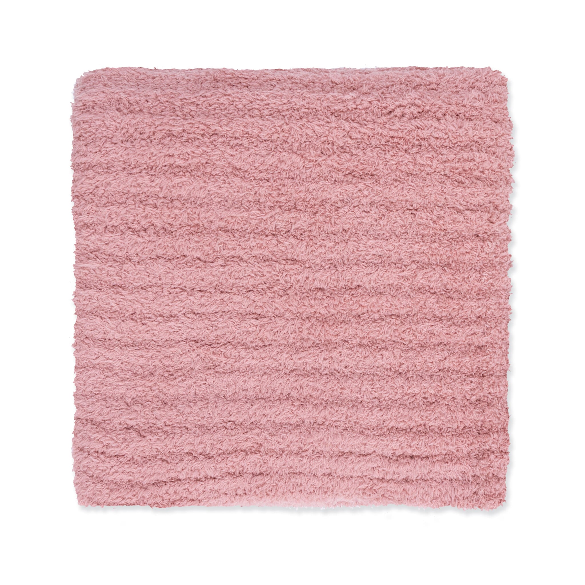 Angel Dear Angel Dear Chenille Rose Blanket With Striped Texture