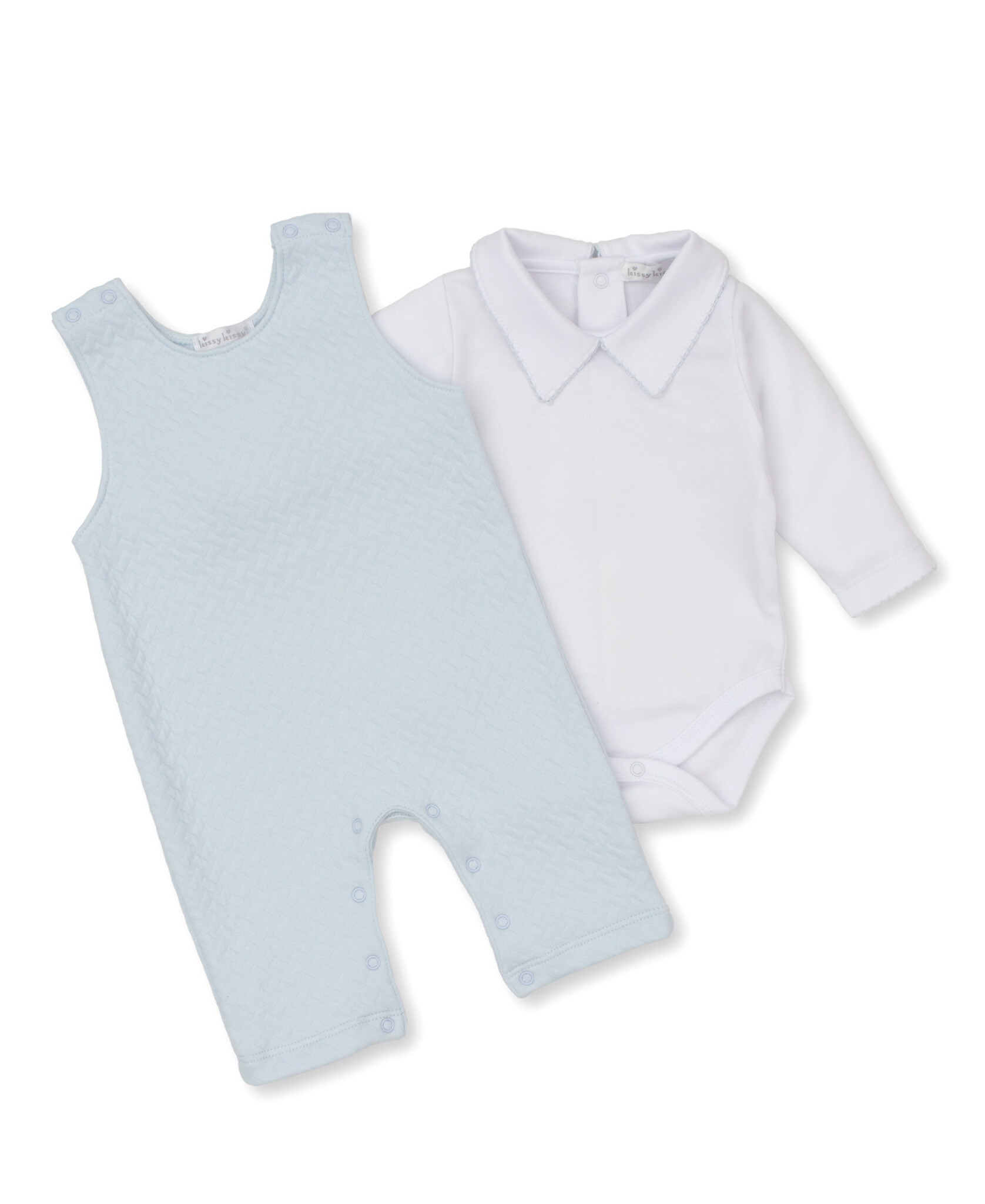 kissy kissy Kissy Kissy Classic Jacquard Overall Set