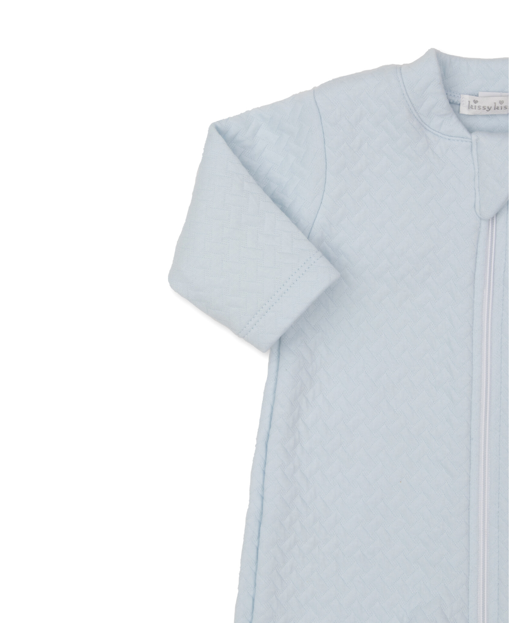 kissy kissy Kissy Kissy Classic Jacquard Zip Footie