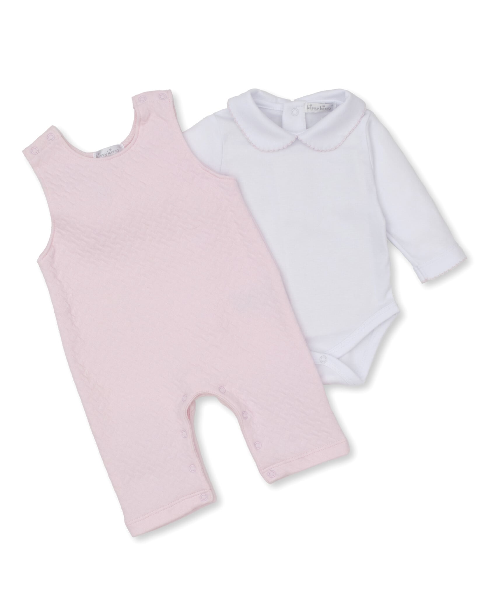 kissy kissy Kissy Kissy Classic Jacquard Overall Set