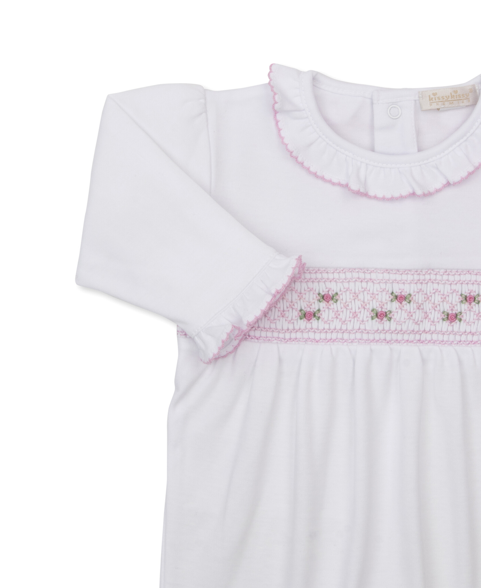 kissy kissy Kissy Kissy CLB Footie with Hand Smock