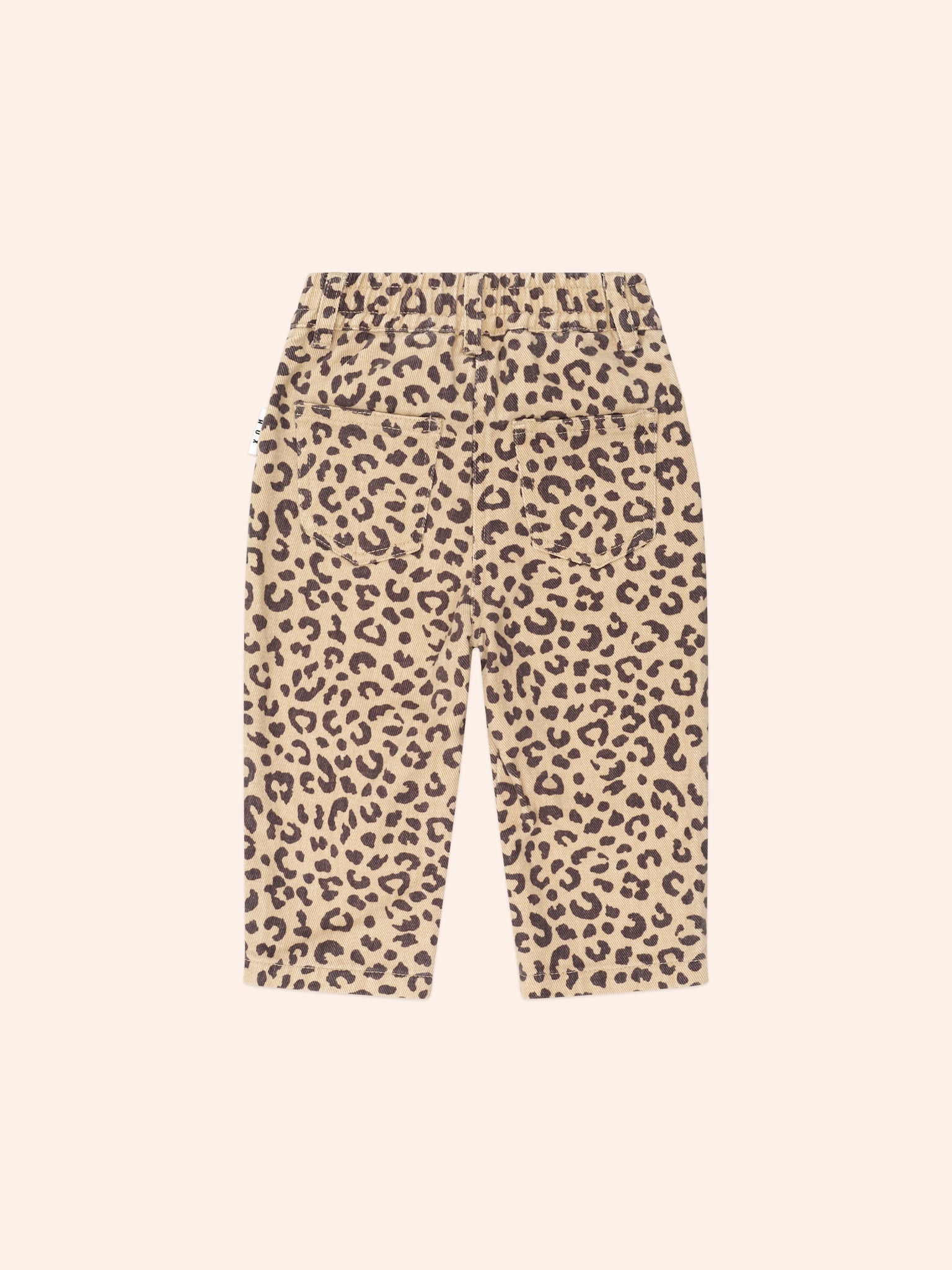 Huxbaby Huxbaby Leopard Print Denim Pant