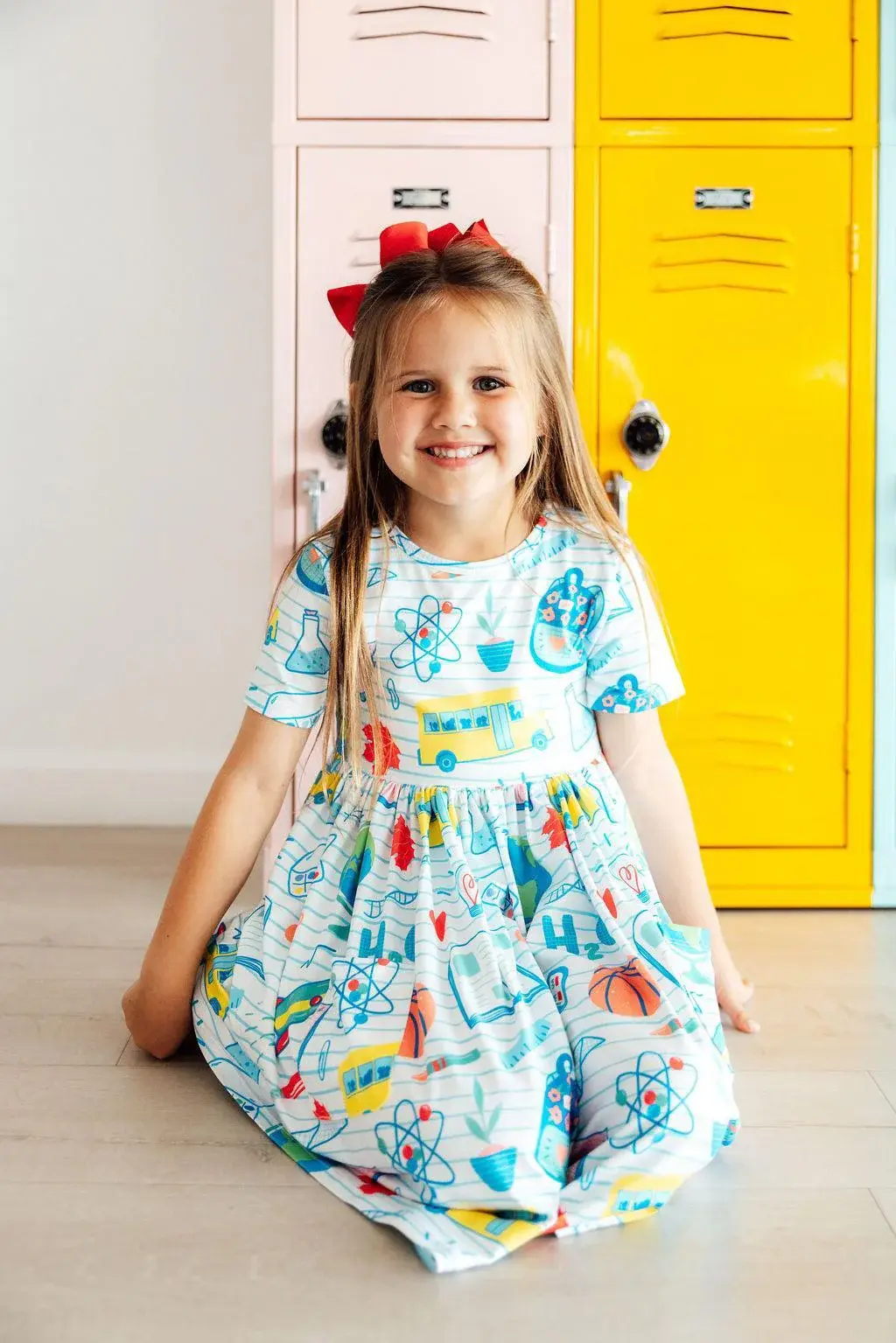 Mila & Rose Mila & Rose School Rules S/S Pocket Twirl Dress