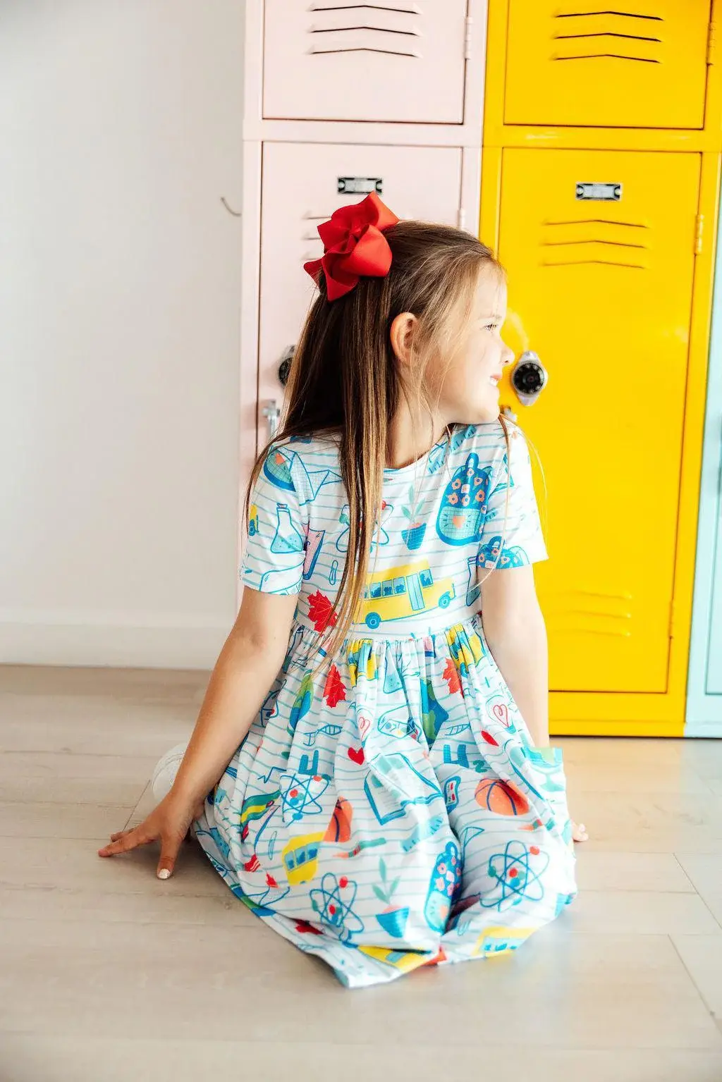 Mila & Rose Mila & Rose School Rules S/S Pocket Twirl Dress