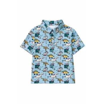 Mila & Rose Mila & Rose Boys Schoolyard Stomp S/S Polo