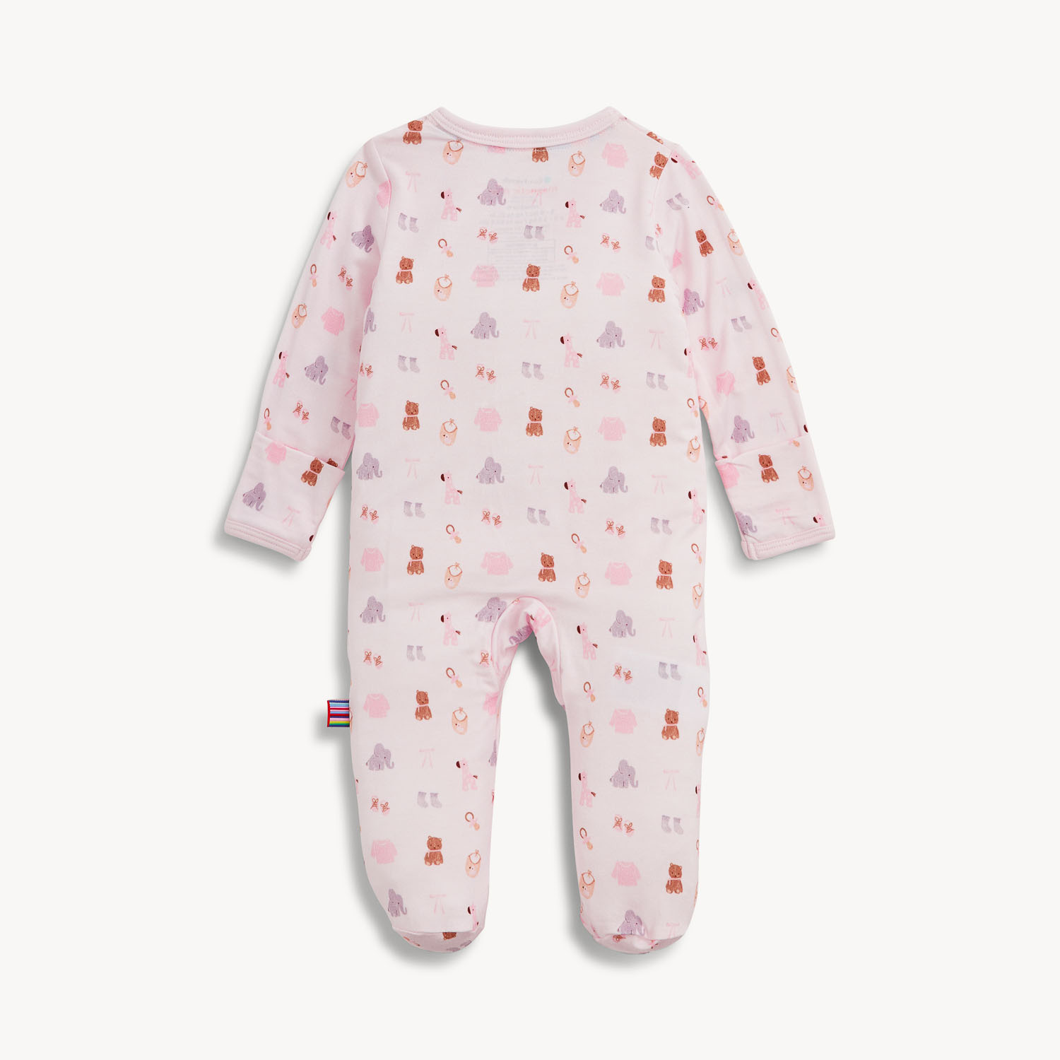 Magnetic Me Magnetic Me Nursery Nostalgia Pink Modal Footie
