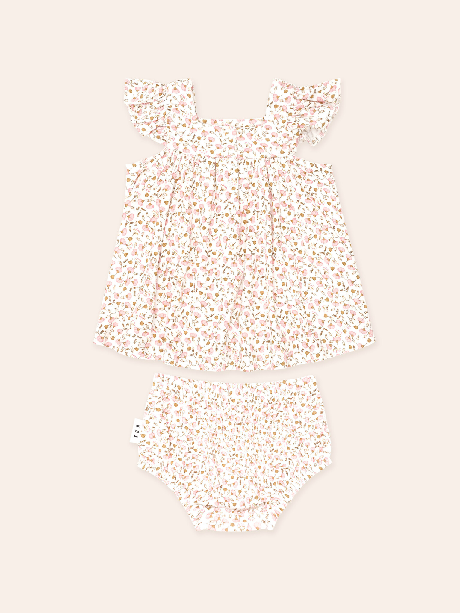 Huxbaby Huxbaby Ditsy Floral Top and Bloomer Set