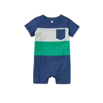 Tea Collection Tea Colorblock Baby Romper