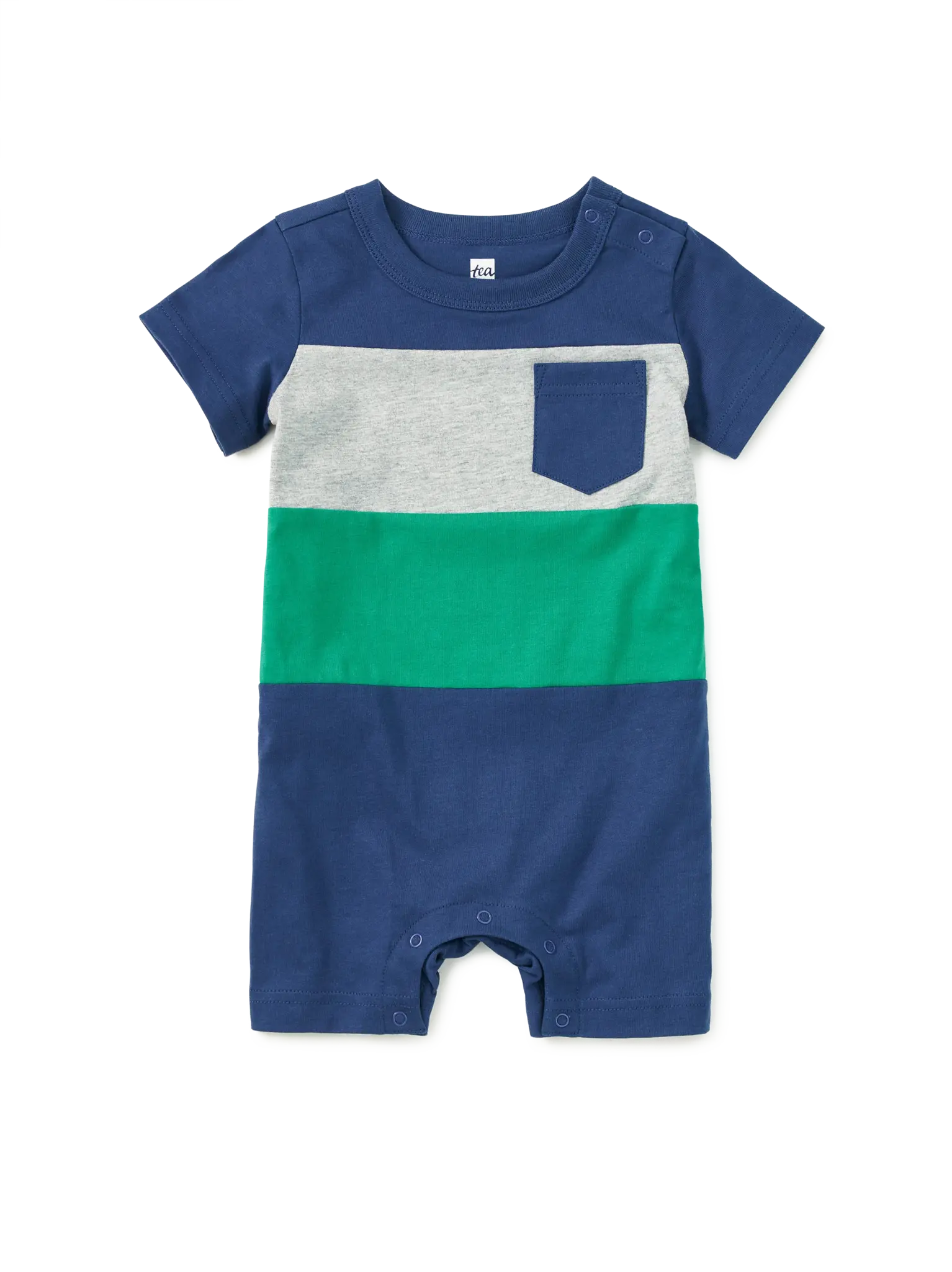 Tea Collection Tea Colorblock Baby Romper