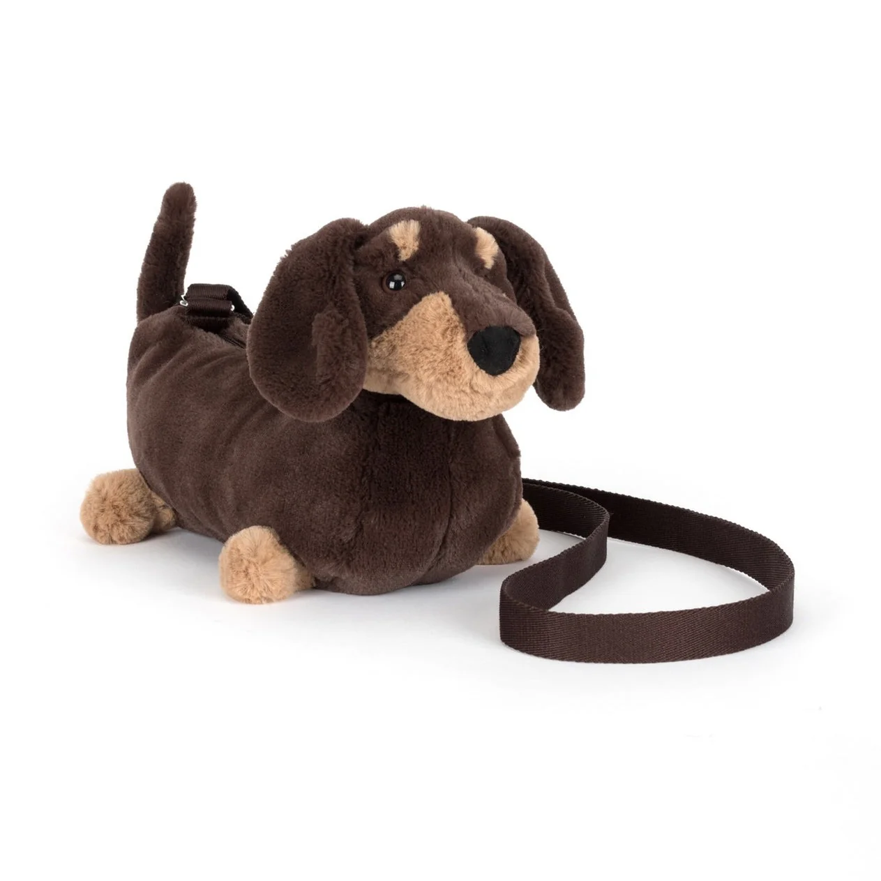 JellyCat Jellycat Otto Sausage Dog Shoulder Bag