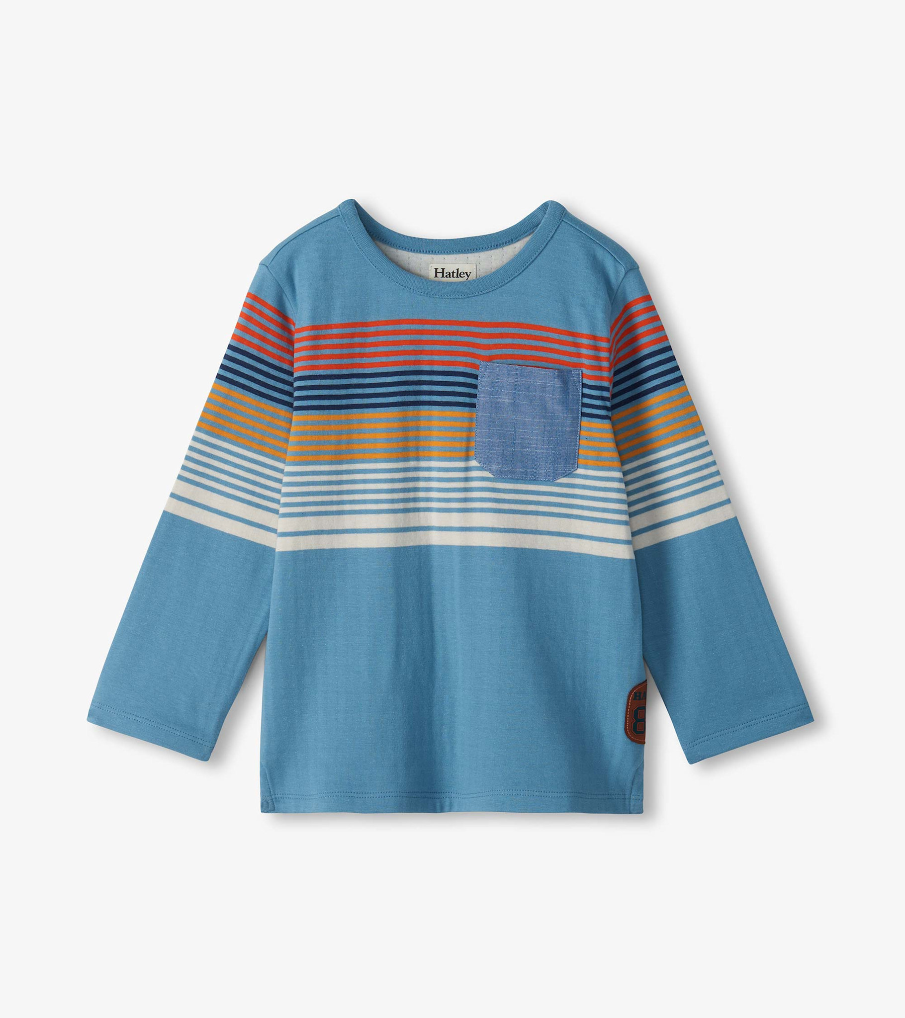 Hatley Hatley Blue Shadow Layering Top