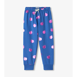 Hatley Hatley Foil Apples Raw Edge Track Pants