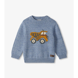 Hatley Hatley Dump Truck Crew Neck Sweater