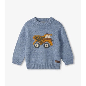 Hatley Hatley Dump Truck Crew Neck Sweater