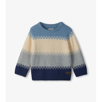 Hatley Hatley Color Block Crew Neck Sweater