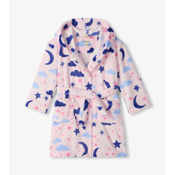 Hatley Hatley Night Sky Fuzzy Fleece Robe