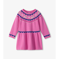 Hatley Hatley Pups Flared Pretty Sweater Dress
