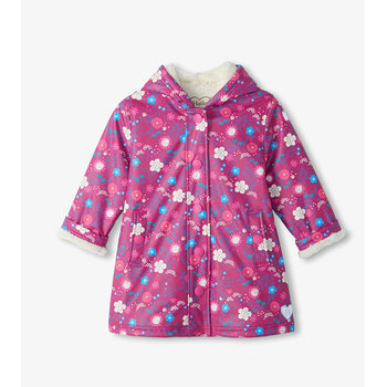 Hatley Hatley Tiny Flowers Sherpa Lined Jacket