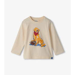 Hatley Hatley Golden Lab Crew Neck Tee