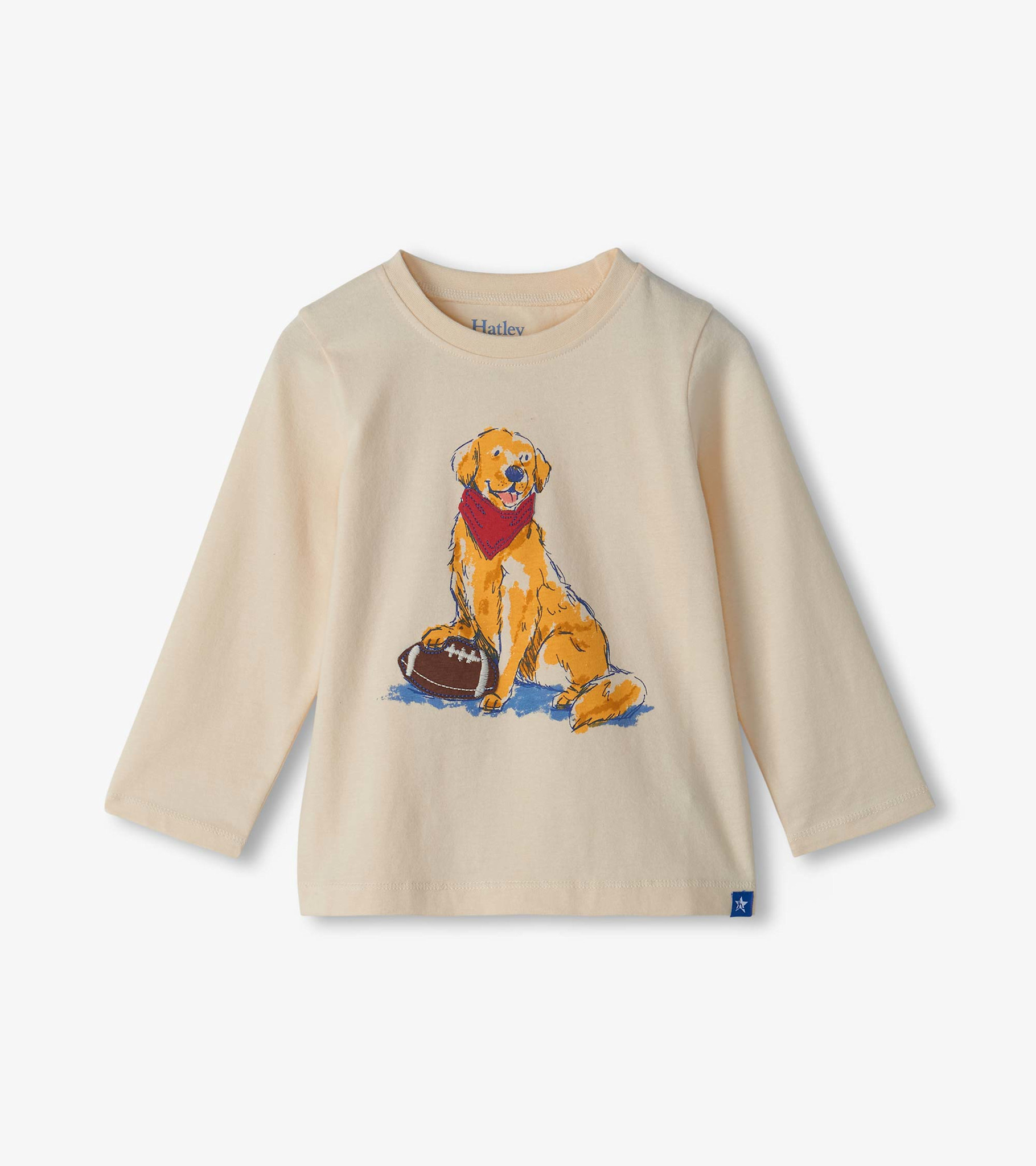 Hatley Hatley Golden Lab Crew Neck Tee