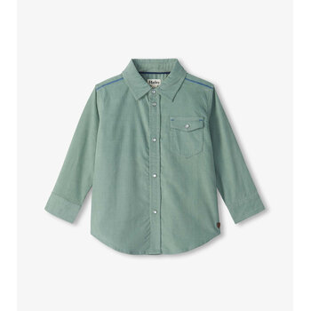 Hatley Hatley  Chinois Fine Whale Cord Button Down Shirt