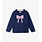 Hatley Hatley Pink Bow Sequin Crew Neck Sweater