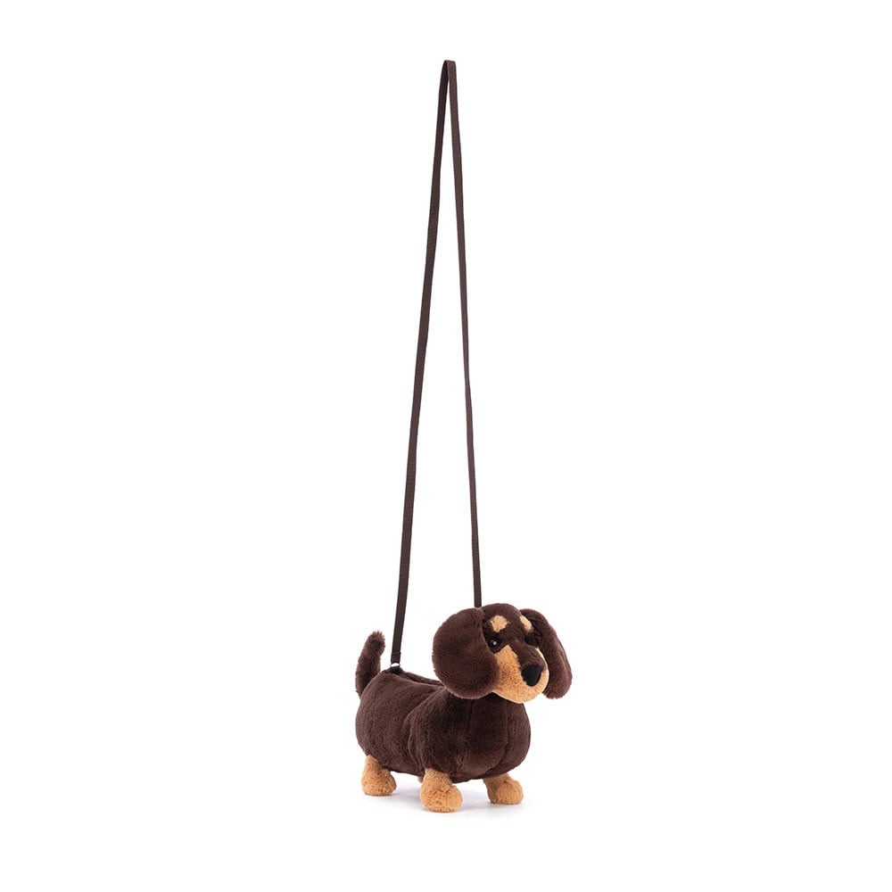 JellyCat Jellycat Otto Sausage Dog Shoulder Bag