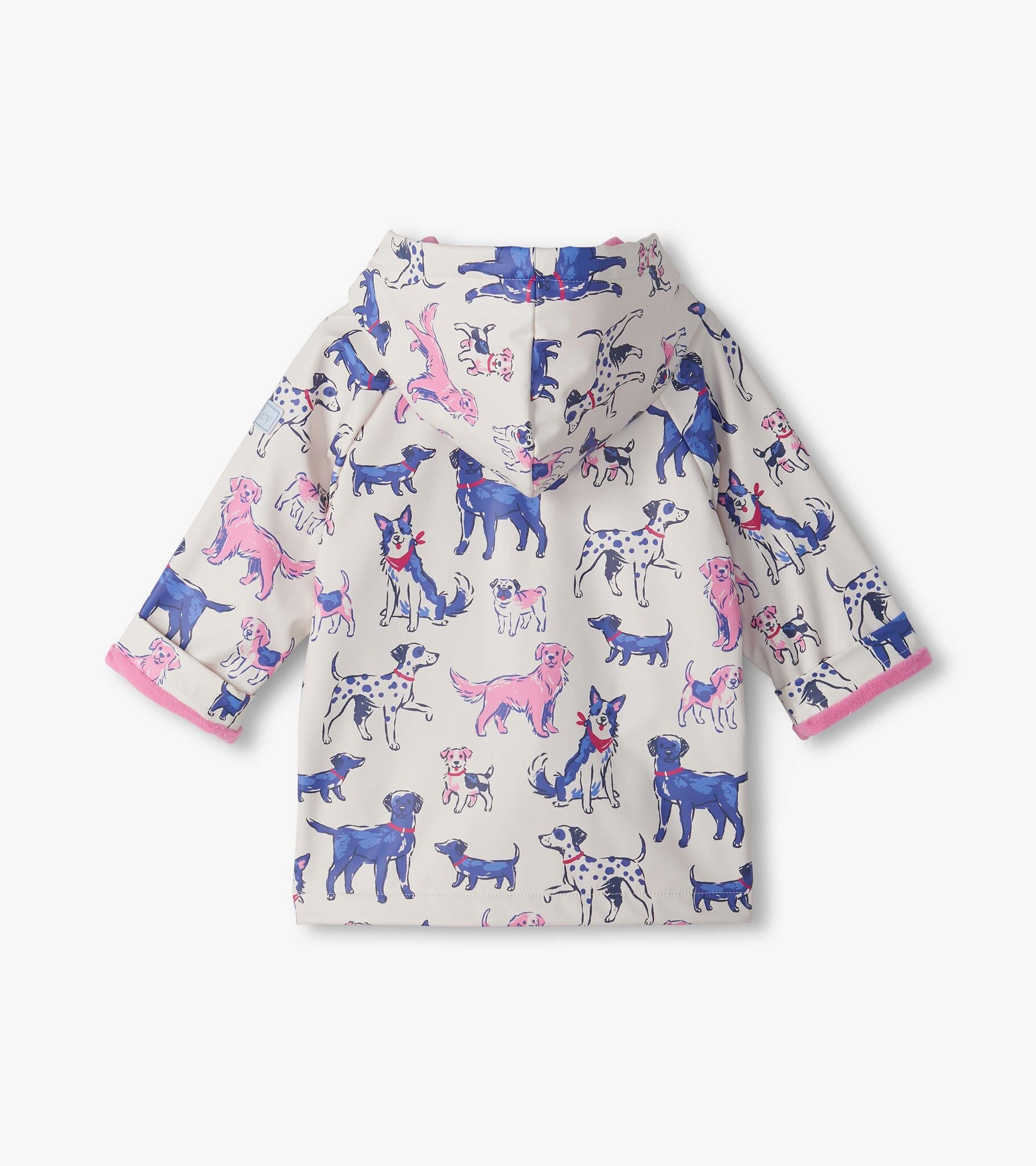 Hatley Hatley Little Pups Snap Rain Coat