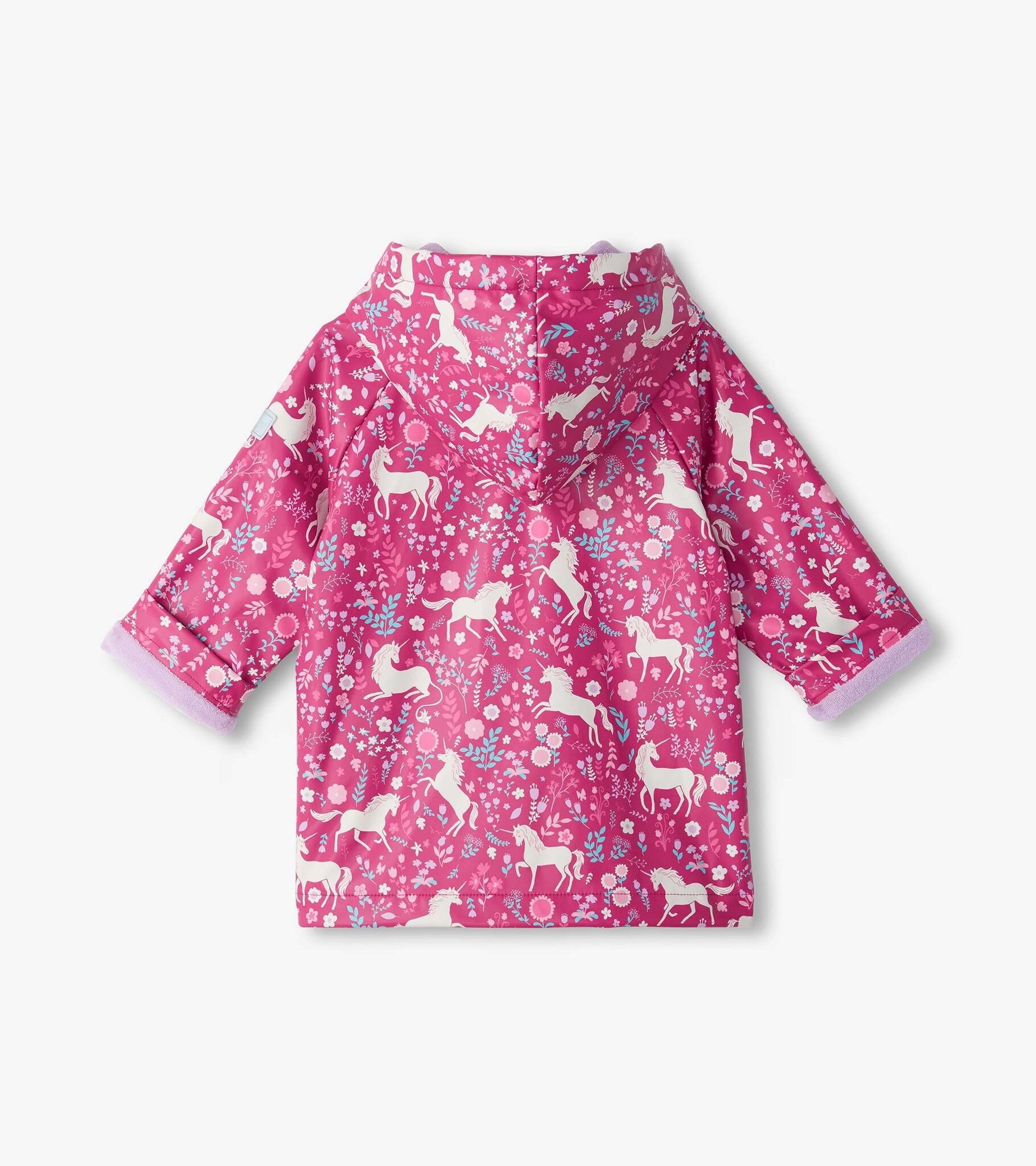 Hatley Hatley Unicorn Forrest Snap Rain Coat