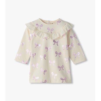 Hatley Hatley Foil Bows Ruffle Dress
