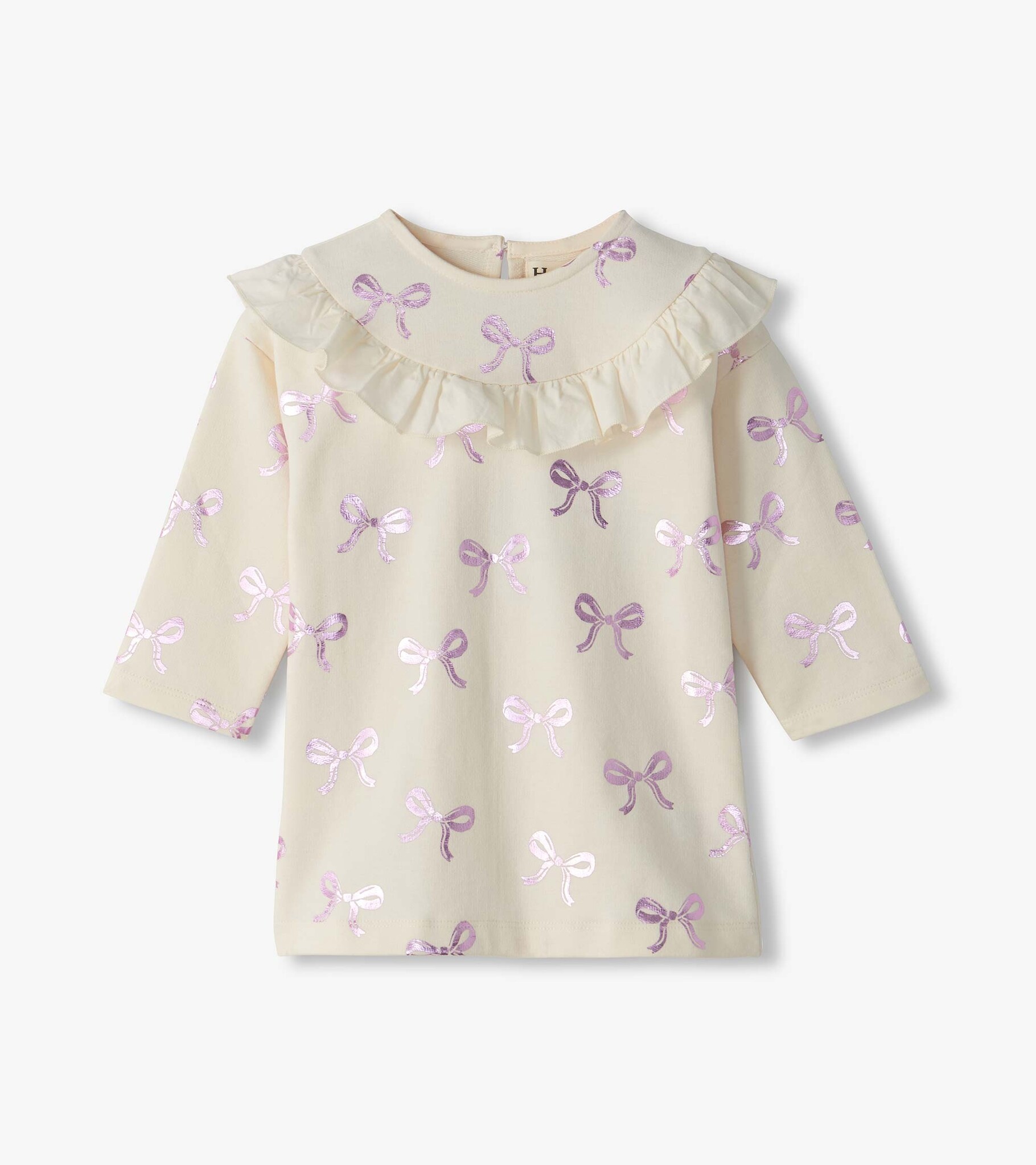 Hatley Hatley Foil Bows Ruffle Dress