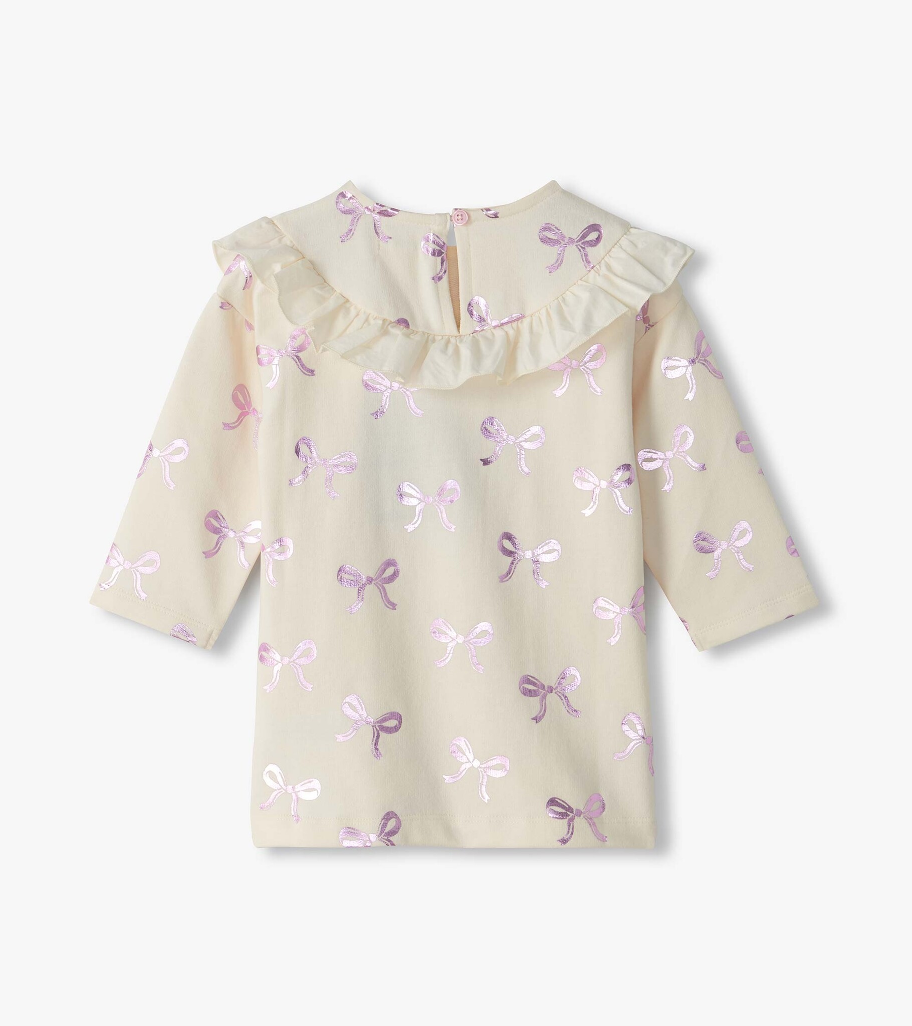 Hatley Hatley Foil Bows Ruffle Dress